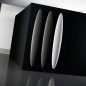 Sèche-serviette radiateur électrique design contemporain Antxblade V vertical de couleur avec porte serviette chromé