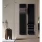 sèche-serviette radiateur électrique design contemporain salle de bain AntxflapsA 201x35cm de couleur