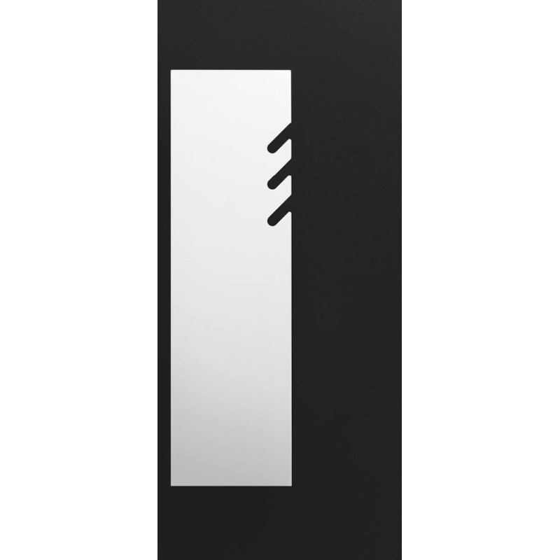 Radiateur électrique rectangulaire rouge, noir, blanc, gris, orange, bleu vertical ou horizontal Antxtavola3 121x35cm