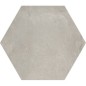 Carrelage hexagone gris mat effet carreau ciment 34.5x40cm savdomus grigio