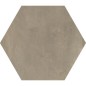 Carrelage hexagone noce mat effet carreau ciment 34.5x40cm savdomus noce