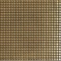 Mosaique metallique  or brillant apxoro sur trame 30x30cm 1.2x1.2cm et 2.3x2.3cm