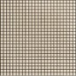 Mosaique brillant apxdiva ivoire 1.2x1.2cm sur trame 30x30cm sol et mur 4006