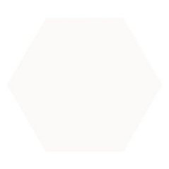Carrelage cuisine hexagone tomette realopal blanc  28.5x33cm