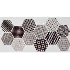 Carrelage hexagone tomette realandalusi  28.5x33cm