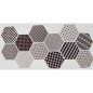 Carrelage hexagone tomette décor grand format realgrazia déco 28.5x33cm