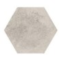 Carrelage hexagonal imitation pierre sol de cuisine 28.5x33cm, realmenphis gris