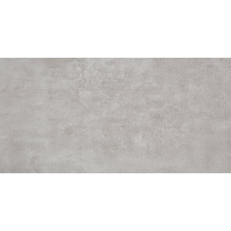 Carrelage piscine gris sol et mur, imitation béton, 30x60cm, grès cérame émaillé progmia grigio