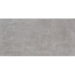 Carrelage piscine sol et mur gris foncé, imitation béton, 30x60cm, grès cérame émaillé promia cenere