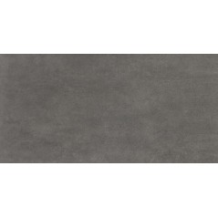 Carrelage piscine noir mur et sol, imitation béton mat, 30x60cm,  grès cérame émaillé promia anthracite