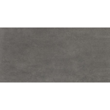 Carrelage piscine noir mur et sol, imitation béton mat, 30x60cm,  grès cérame émaillé promia anthracite