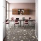 Carrelage effet terrazzo et granito, bureau, 90x90cm rectifié,  santanewdeco palladian dark mat