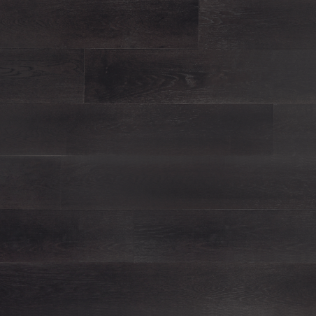 parquet chêne noir huilé contrecollé plancher bois noir, grande largeur 190 mm , labergamo black