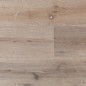 Parquet rustique blanchi contrecollé en chêne huilé sol cuisine , grande largeur 190 mm latry smoked white