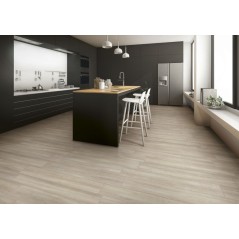 Carrelage effet plancher en bois de chêne cérusé beige large contemporain, 30x120cm rectifié,  procarinzia beige