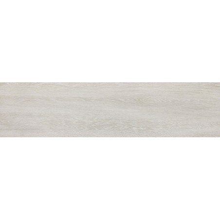 Carrelage imitation plancher en bois de chêne blanchi cérusé large, sol et mur, 20x120cm rectifié, progcarinzia blanc