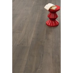 Carrelage imitation parquet foncé contemporain sans noeud marron, 20x120cm rectifié, sol et mur, santapwood marron