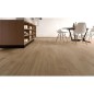 Carrelage imitation parquet contemporain bois du nord noisette mat, 20x120cm rectifié, santapwood nut