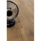 Carrelage imitation parquet contemporain bois du nord noisette mat, 20x120cm rectifié, santapwood nut