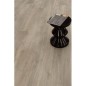 Carrelage imitation parquet bois du nord taupe mat, sans noeud, salle de bain, 20x120x1cm rectifié,  santapwood taupe