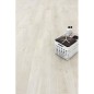 Carrelage antidérapant imitation parquet bois 20x120cm rectifié, R11 A+B+C, santapwood blanc