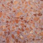 Carrelage ciment terrazzo véritable granito mat ou brillant CARPP18 40x40x1.2cm fond rouge