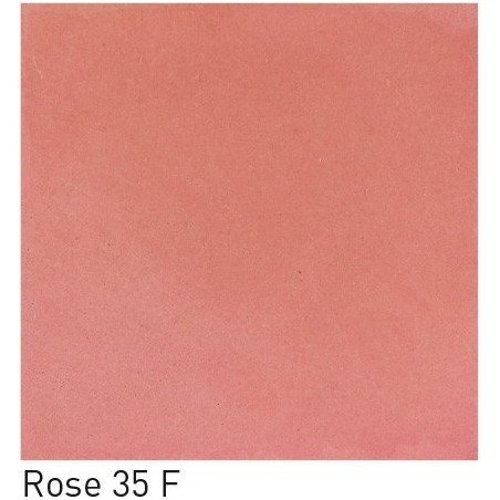 Carrelage ciment rose mat 20x20cm veritable 35