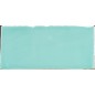 Carrelage imitation zellige DT handmade bleu turquoise brillant 7.5x15x0.9cm