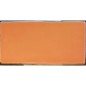 Carrelage imitation zellige DT handmade orange brillant 7.5x15cm