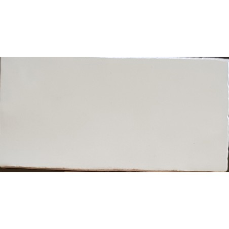 Carrelage DT handmade gris léger brillant 7.5x15cm
