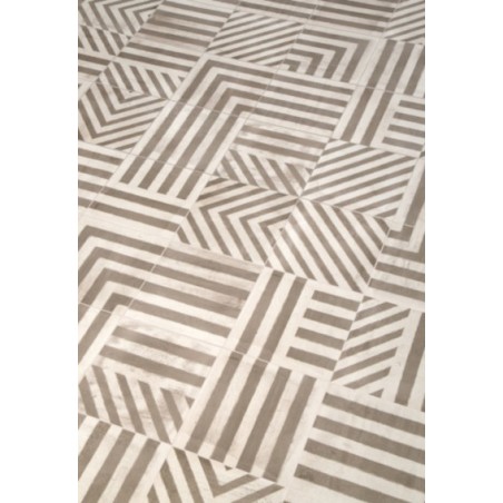 Carrelage patchwork santaritual tribal mélangé imitation carreau ciment design 20x20X1cm rectifié, R10