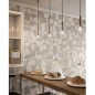 Carrelage patchwork santaritual decor imitation carreau ciment contemporain 20x20X1cm rectifié, R10