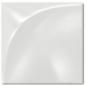 Carrelage 3D mat Dif eclipse blanc 15x15cm