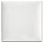 Carrelage 3D brillant Dif coussin blanc 15x15cm