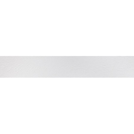 Carrelage imitation parquet extra blanc sans noeud contemporain, sol et mur, 14.4x89.3cm rectifié,  Vivarhus blanc