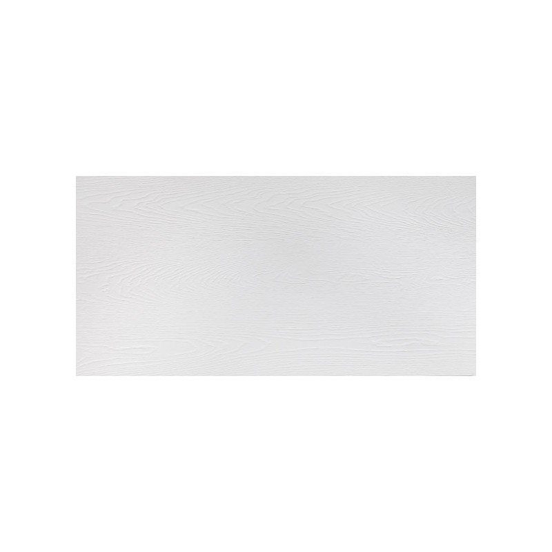 Carrelage imitation parquet bois salle de bain, extra blanc pur moderne, 44.3x89.3cm rectifié,  Vivarhus blanc