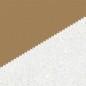 Carrelage imitation carreau ciment blanc or, motifs géométriques,  20x20 cm, VivKokomo blanco oro