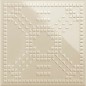 Carrelage 3D dekorkodici KDSL 26 beige brillant 26x26x1cm vox en relief