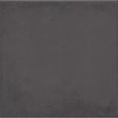 Carrelage imitation carreau de ciment noir ancien uni mat 20x20cm Viv 1900 basalto sol et mur