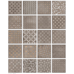 Carrelage patchwork ritual brown imitation carreau ciment  traditionnel 20x20 cm rectifié pour la crédence, R10