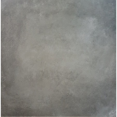 Carrelage imitation béton mat,  gris foncé, 60x60cm rectifié, Cabeton Rust
