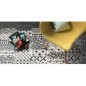 Carrelage navette décor patchwork blanc et noir mat 10x30cm, eqxkite BetW pour le mur