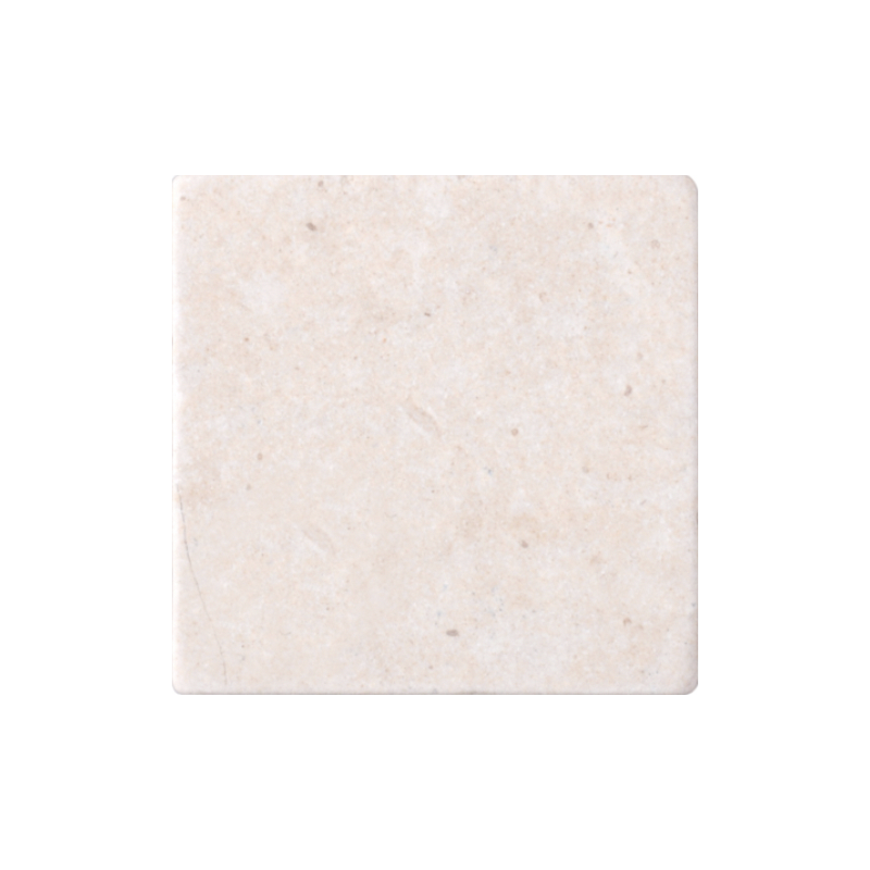 Carreau marbre thala beige 10x10x1cm dif