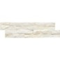 Parement en pierre fachaleta quartz marfil 15x55x2cm mos