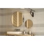 Carrelage salle de bain rectangulaire contemporain gris perle brillant eqxcountry 6.5x20, 6.5x40, 13.2x13.2, 13.2x40cm