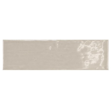 Carrelage salle de bain rectangulaire contemporain gris perle brillant eqxcountry 6.5x20, 6.5x40, 13.2x13.2, 13.2x40cm