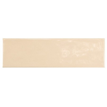 Carrelage rectangulaire contemporain beige brillant salle de bain eqxcountry 6.5x20, 6.5x40, 13.2x13.2, 13.2x40cm