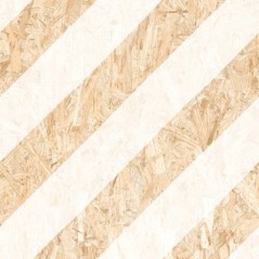 Carrelage effet bois aggloméré strié blanc mat, décor, sol et mur, 59.3x59.3cm rectifié,  R10, VIV strand nenets naturel blanc