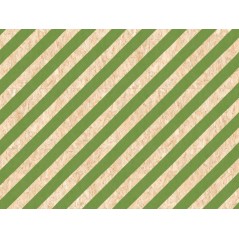 Carrelage effet bois aggloméré mat avec bandes vertes, décor, 59.3x59.3cm rectifié,  R10, VIV strand nenets naturel vert