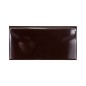 Plinthe marron foncé brillant chocolat à bord arrondi 10x20cm, exaP7521 livraison comprise france continentale